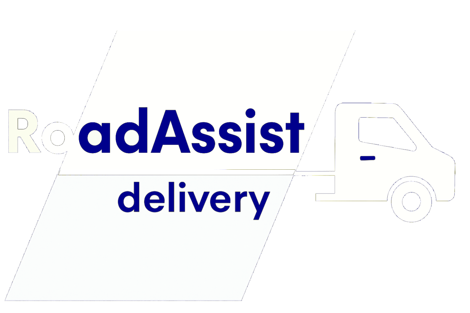road assist logo invert color